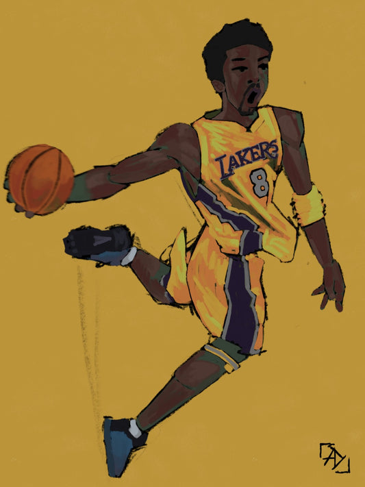 “kobe” print/poster